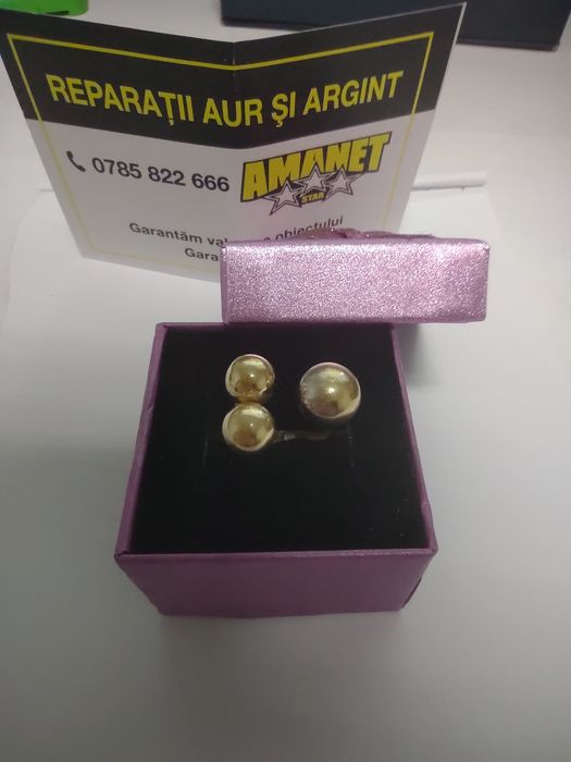 Inel bile aur 14k(efn)