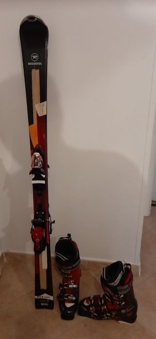 Продавам ски и обувки