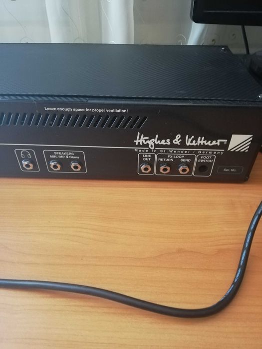 Германски  качествен усилвател /глава/ Hughes and Kettner за китара