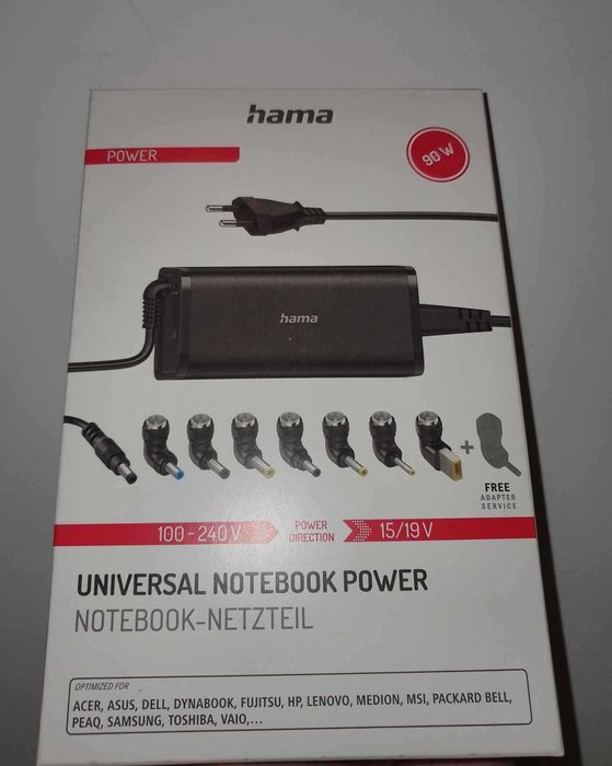 Incarcator laptop Hama 00200003 universal 90W nou sigilat cu Garantie