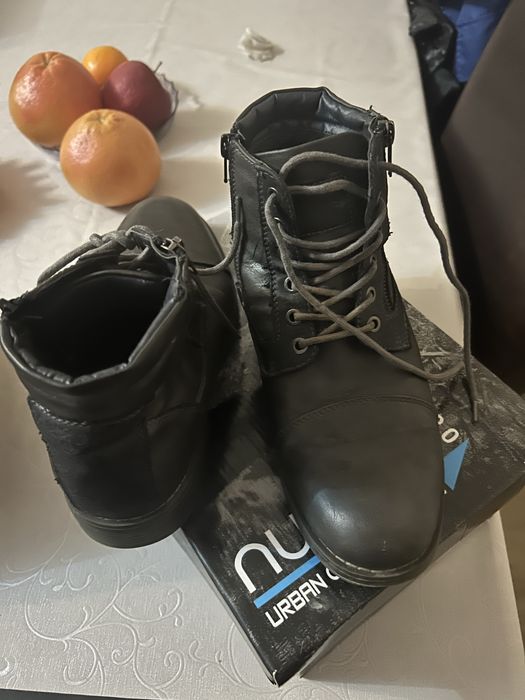 Ghete piele barbati 40