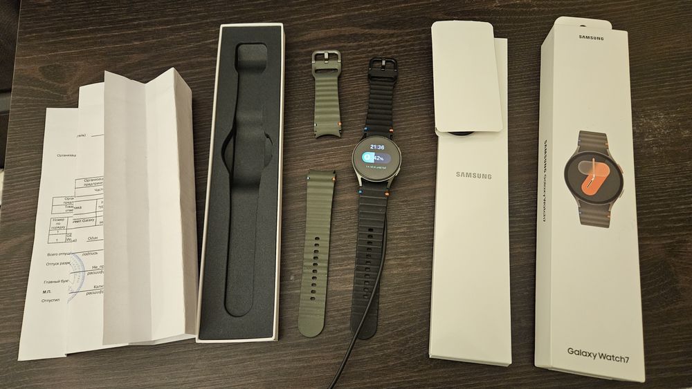 Samsung Galaxy watch 7 40mm зелёные