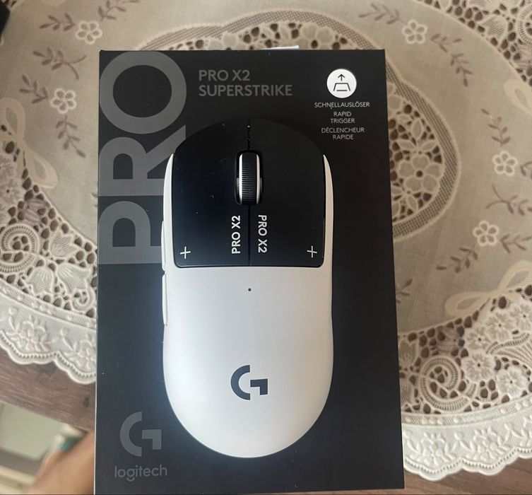 Мышь Logitech pro X2 superstrike