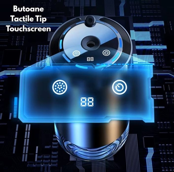 Odorizant Auto/Casa NOU Aluminiu, difuzor aromaterapie inteligent