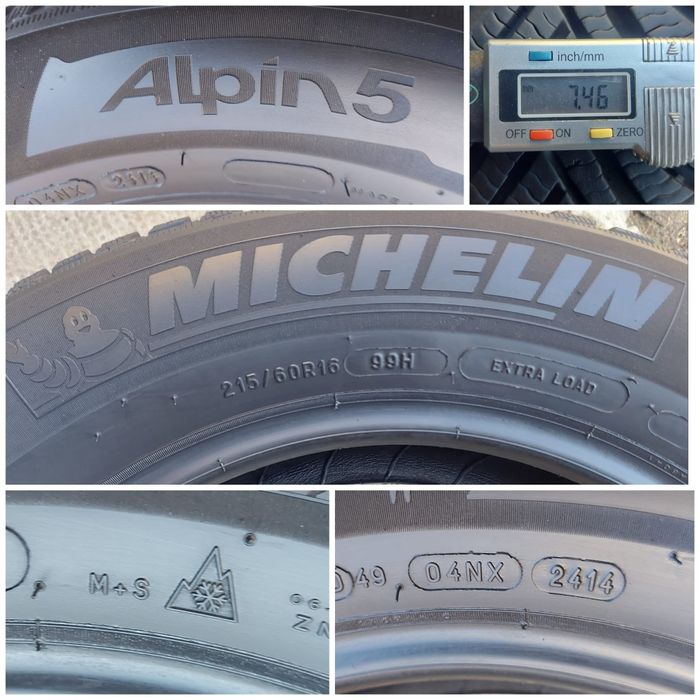 O bucată 225/215 60 R16 M+S iarnă - una Dunlop Goodyear Michelin