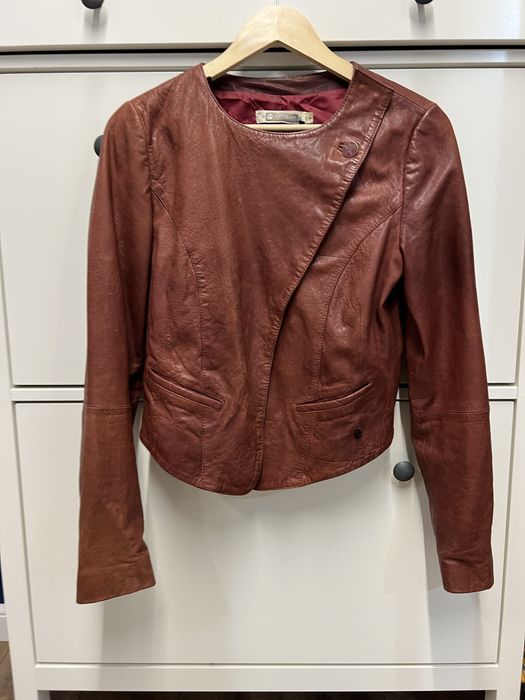 Яке от естествена кожа ROXY размер М