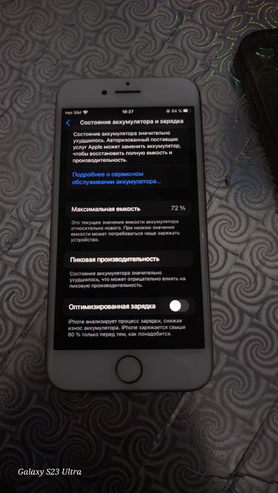 Iphone 8 72% идеал