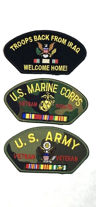 Insemne militare textile noi ,aplicabile la cald