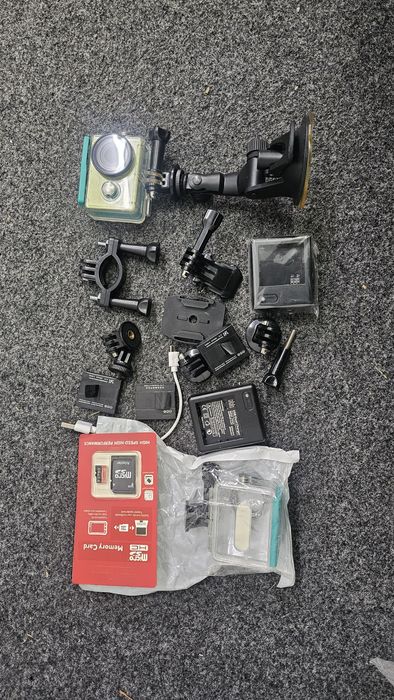 +5шт батареи. Mi action camera полный комплект