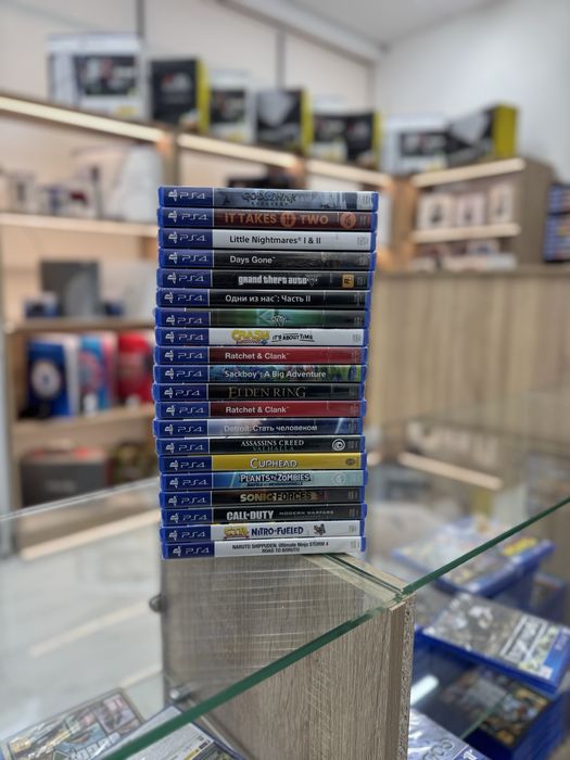 Диски на ps5/4 новые и б/У