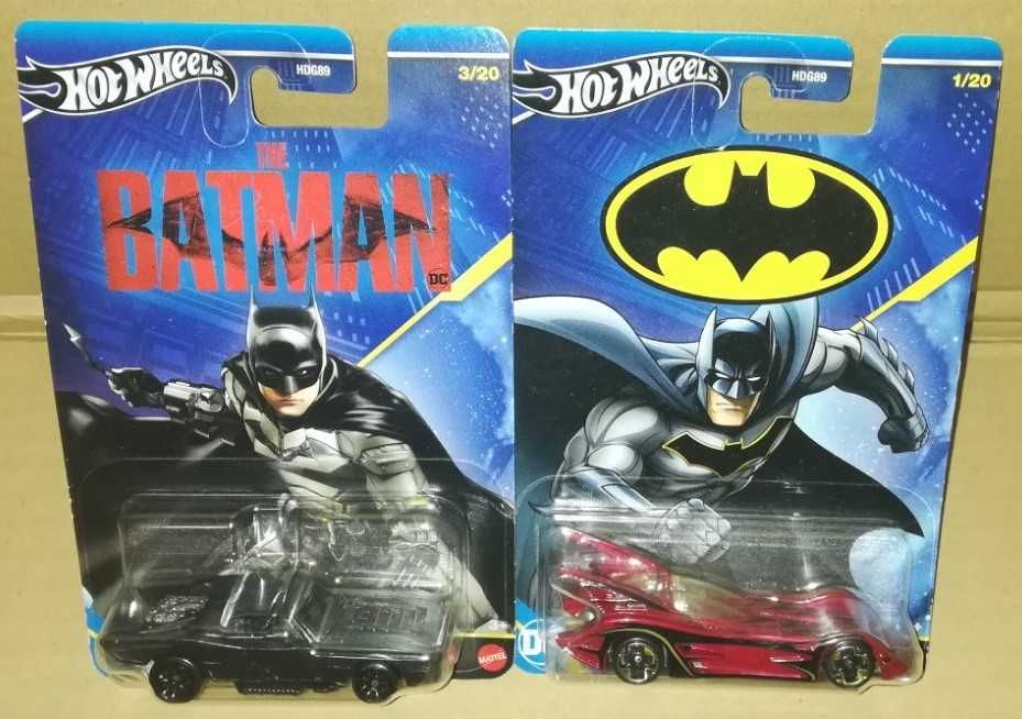 Колички Hot Wheels Batman / Хот Уилс Батман 24 модела
