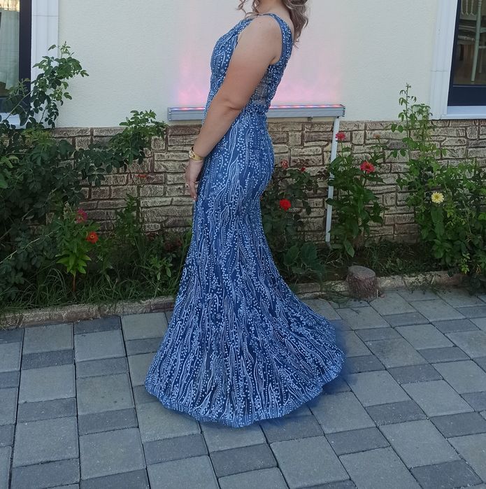 Официални блестящи дълги рокли