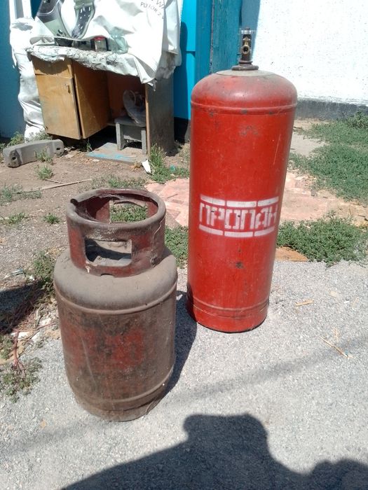 Газовые балоны .