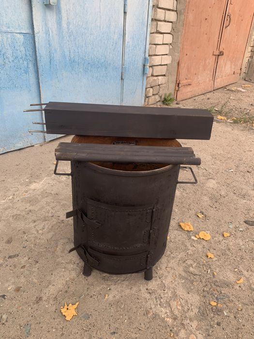 Походная печь  под казан