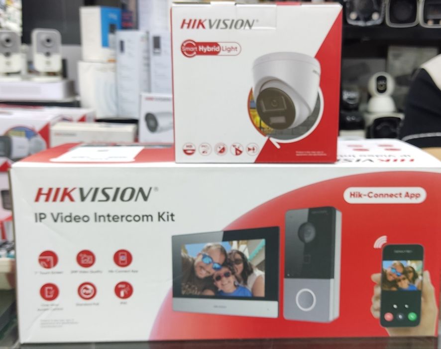 Домофон установка. Ip. Analog.