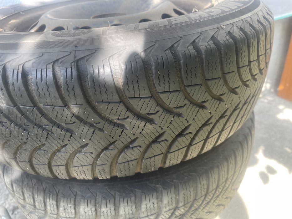 Set jante smart colt sau anve175/65/r15michelin alpin in v m+s 6-7mm