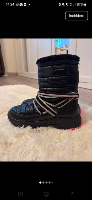 Cizme fas Calvin Klein