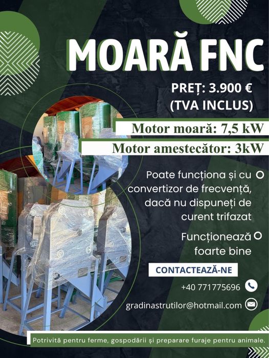 Moara FNC cu amestecator