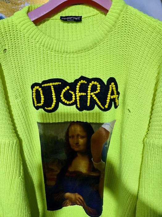 Djofra уникален дамски пуловер Универсален размер