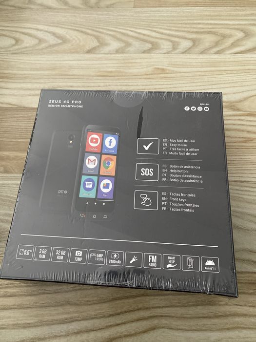 SmartPhone Zeus 4G Pro , NOU , Sigilat , Telefon seniori