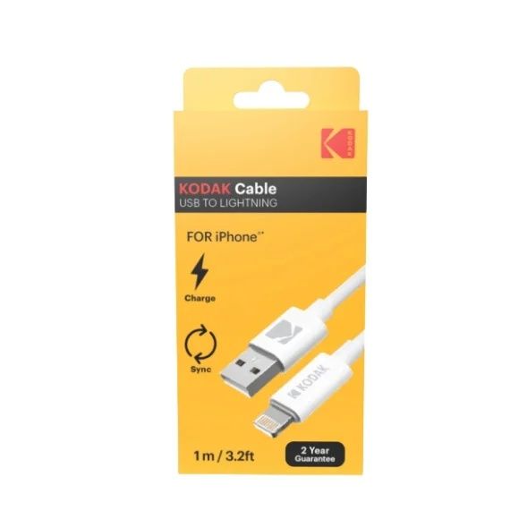 Cablu incarcator Kodak Usb A IPH 1m 2A 10w