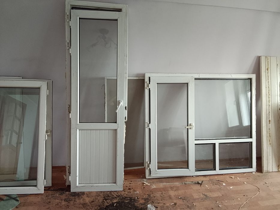 Пластик дверь и окно