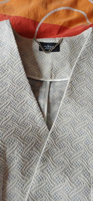 Разкошен Костюм 3 Части на OLTE Италия-Сако+Панталон+Бюстие!НОВИ!