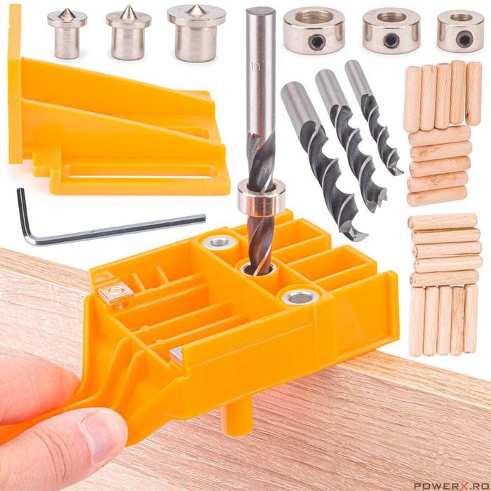 Trusa ghidaj pentru gaurire, sablon de imbinare cu pini pentru