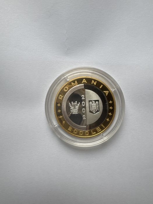 Vand moneda numismatica aur - argint