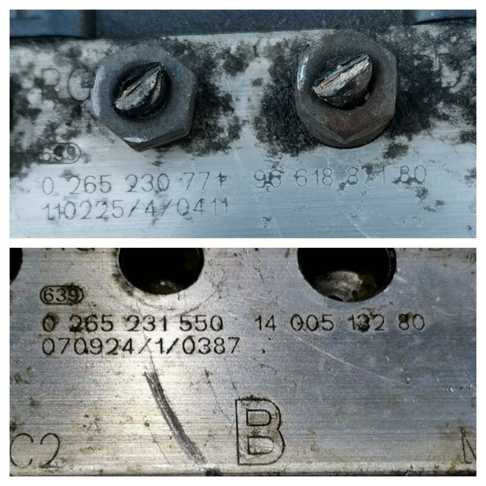 Modul pompa ABS peugeot expert citroen jumpy 0265231550 0265230771