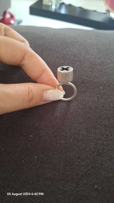 Inel argint designer