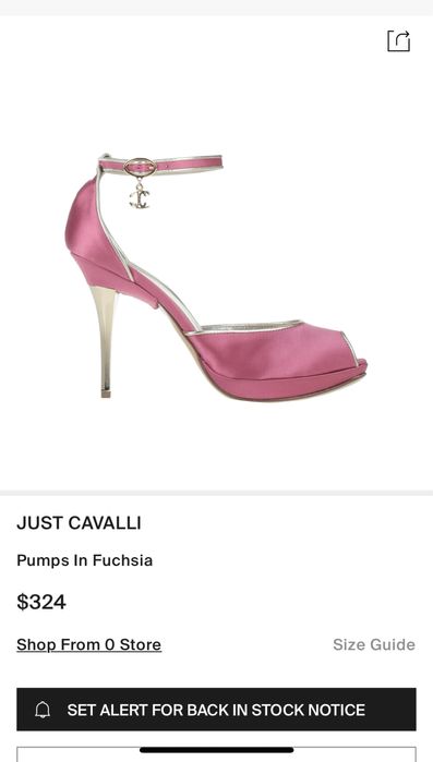 Just Cavalli. Лачени високи обувки. Размер 37,5