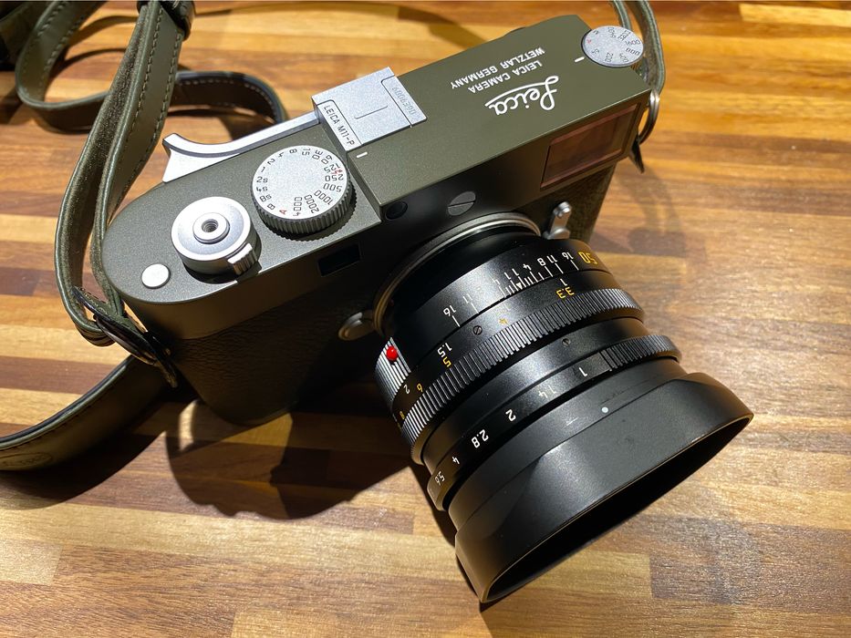 Leica M11-P safari kit cu Summilux 50mm safari (cf)