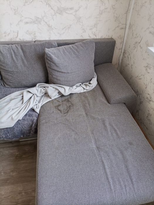 Ъглов диван функция сън и ракла