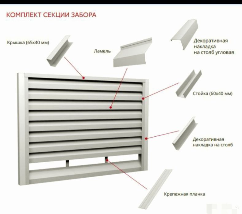 Жалюзи, заборы от 400.000