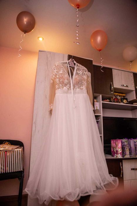 Rochie mireasă mărime mare. Vrancea