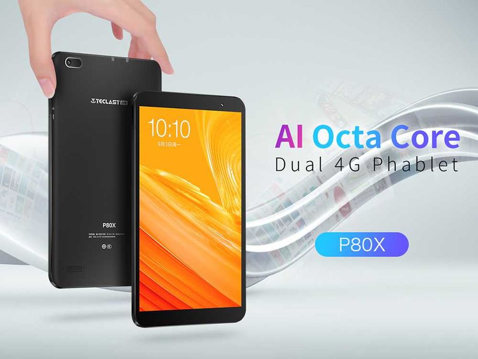 Teclast P80X Таблет 2G RAM 32G ROM 4G LTE 8-Инчов Дисплей Android 9.0