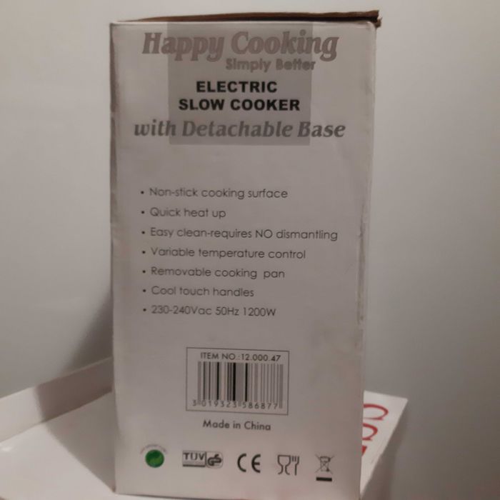 Happy Cooking Multifunctional Slow Cooker și fondue cu brânză