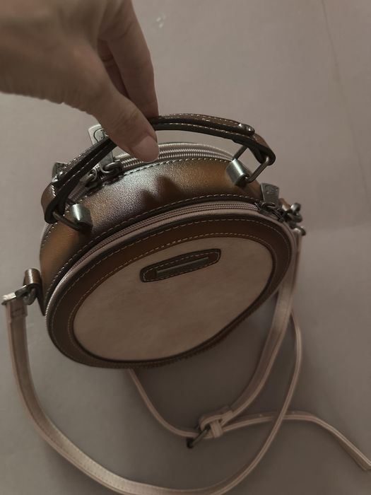 Сумка кросс боди круглая новая