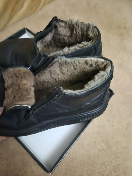 Зимние полусапоги