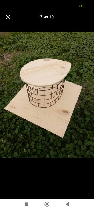 Маленькие лофт- столики