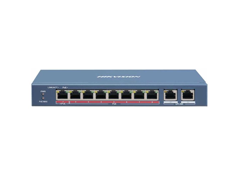 Коммутаторы Hikvision PoE Switch в широком ассортименте