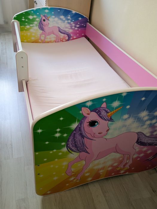 Pat copil fata unicorn 2-8 ani
