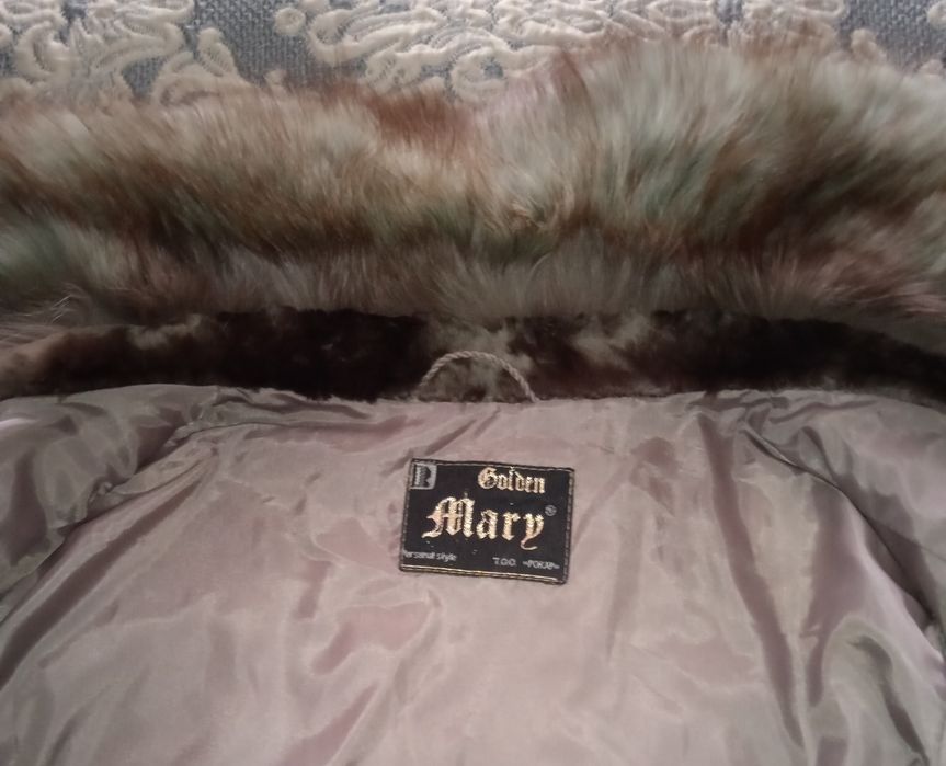 Шуба женская мутон