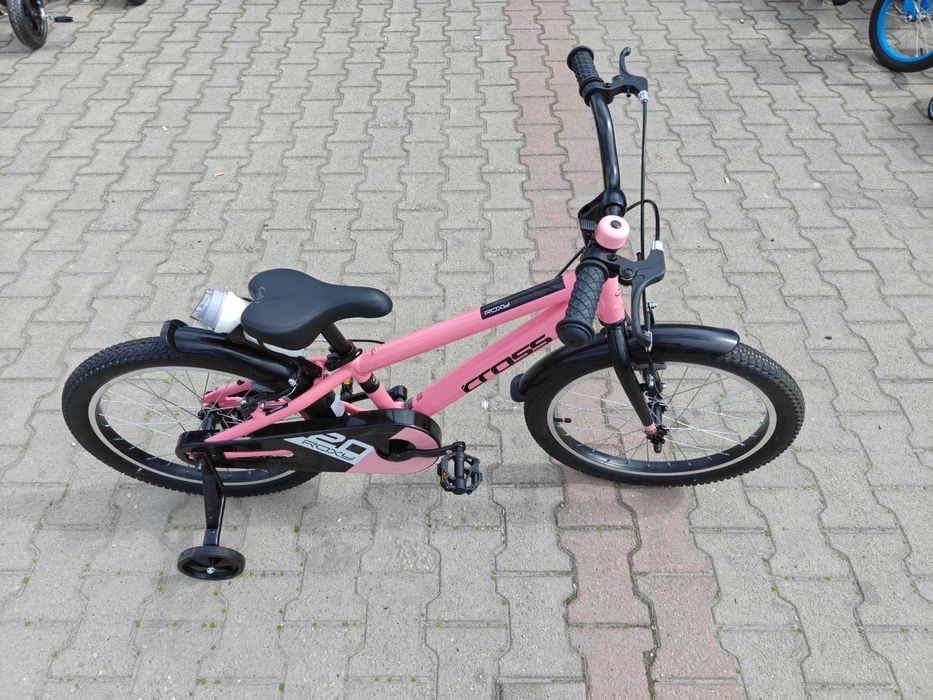 CROSS Алуминиев велосипед 20" ROXY розов