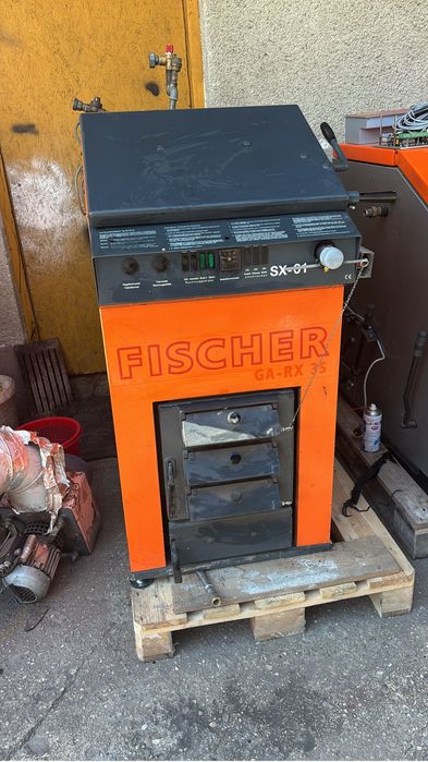 Centrala termica lemn peleti fischer guntamatic