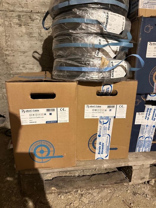 Cablu cat.6 F/UTP LSOH-FR, cat 6 F/UTP PE ext/int, cat 7 S/FTP  ext/int