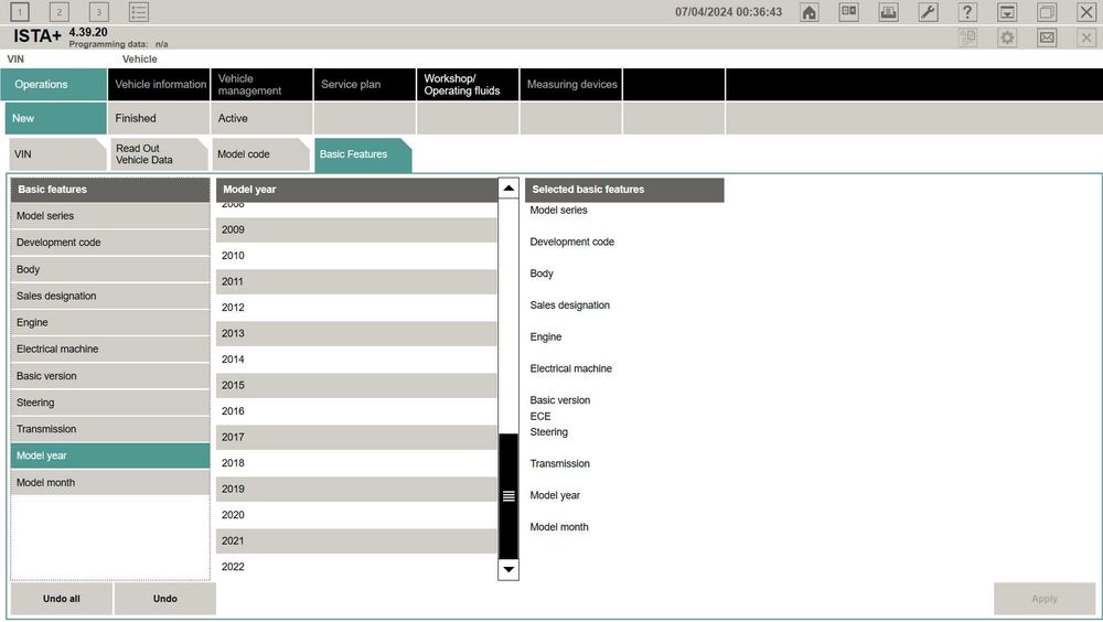 Diagnoza BMW ENET+K-Dcan+Leptop Lenovo ISTA+/INPA pana in 10.2024