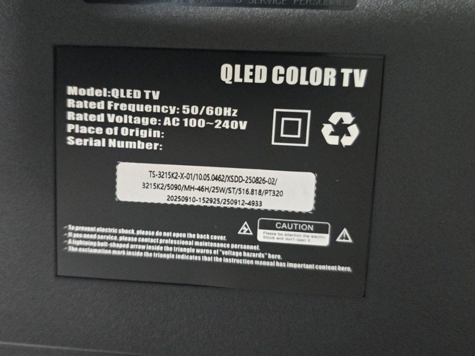 Smart TV 32" 2026 New