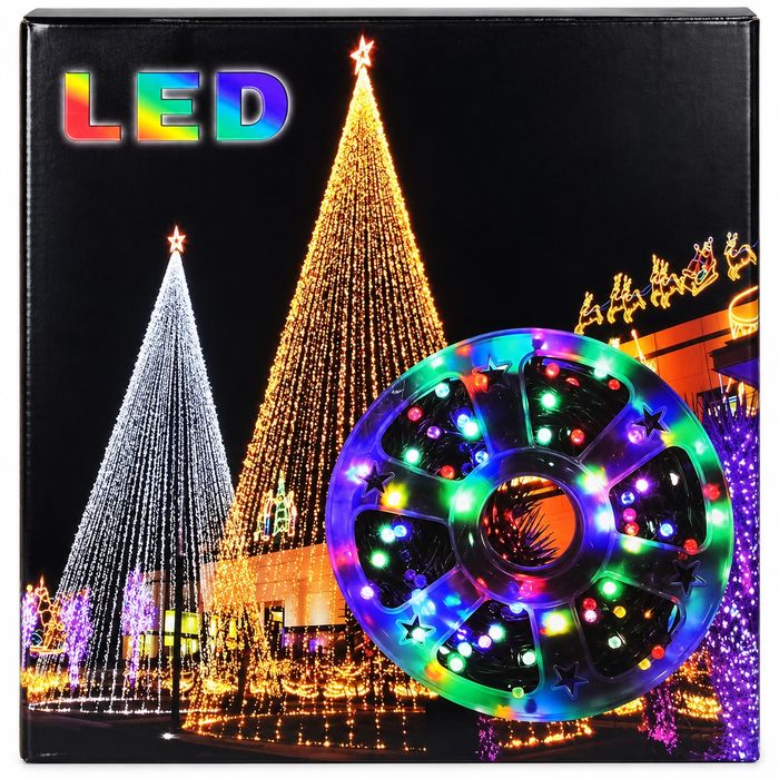 Коледни LED лампички – 500 броя